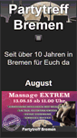 Mobile Screenshot of partytreff-bremen.de